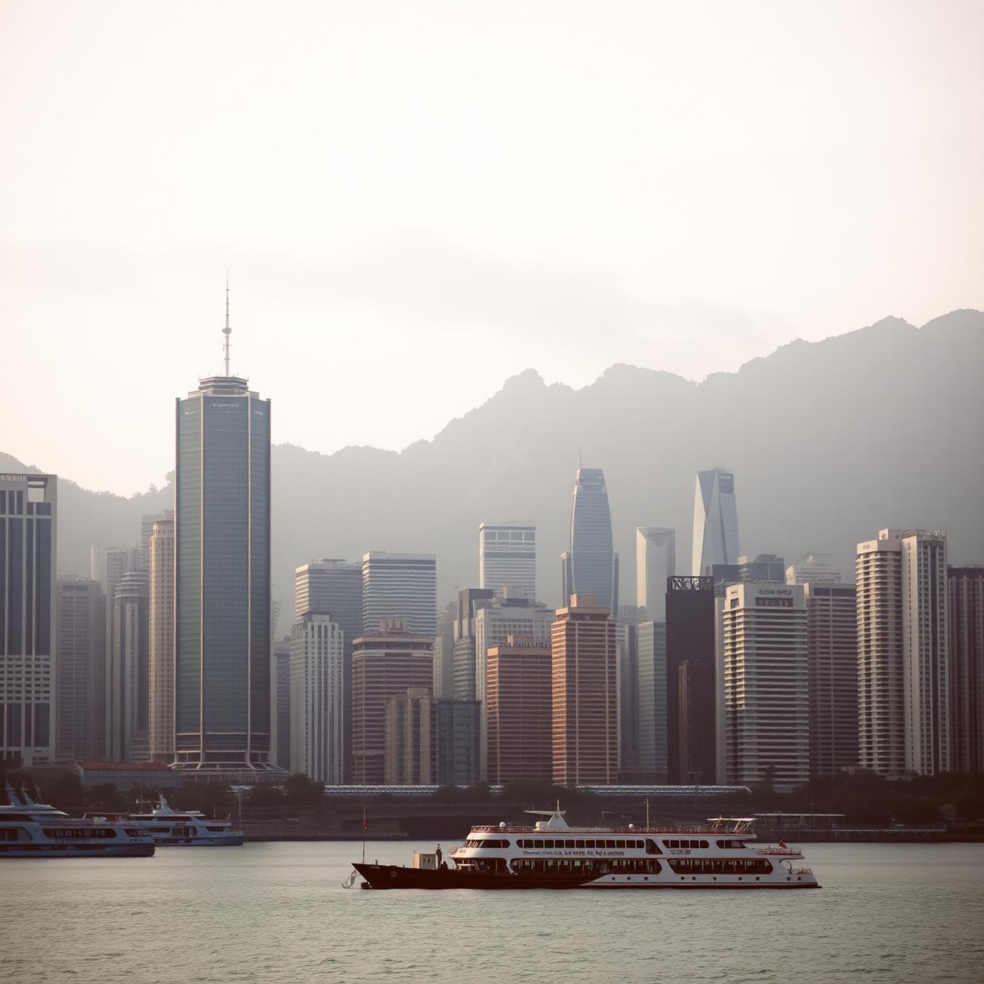 Central Hong Kong skyline
